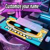 Custom Name Personalized Cosmic Bot Crew Pattern Mousepad, Laptop PC Desk Mat, Decorative Desk Mat for Home Keyboard Pad Gift