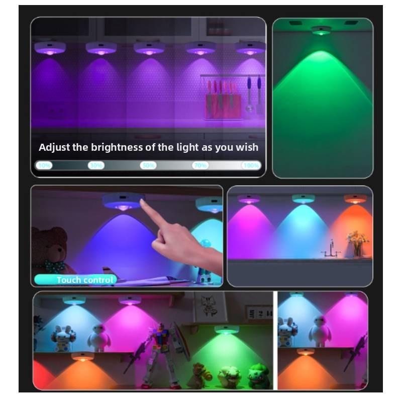 Modern Minimalist Led Rechargeable Night Light With Touch Control For Home Decor And Gift