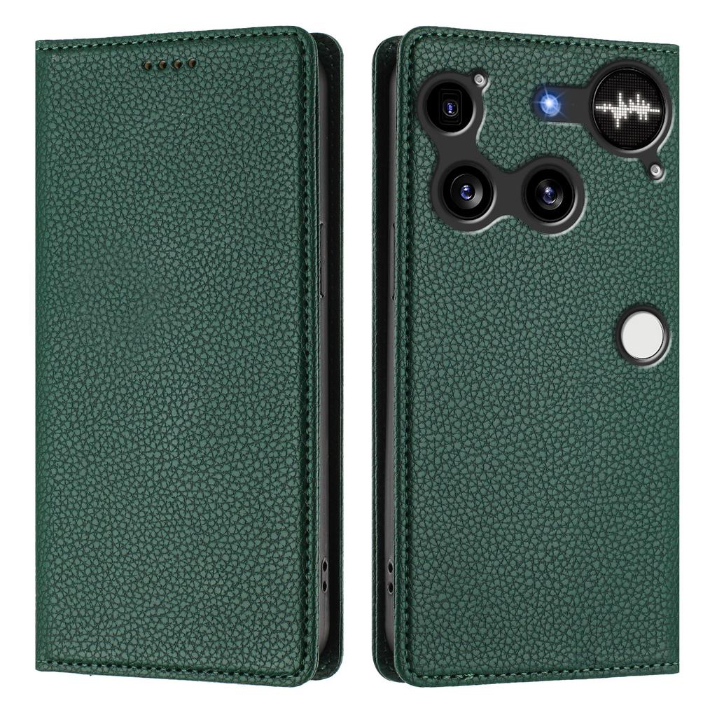 For Nothing Phone (3) 5G Wallet Case RFID Blocking Litchi Texture Leather Mobile Cover