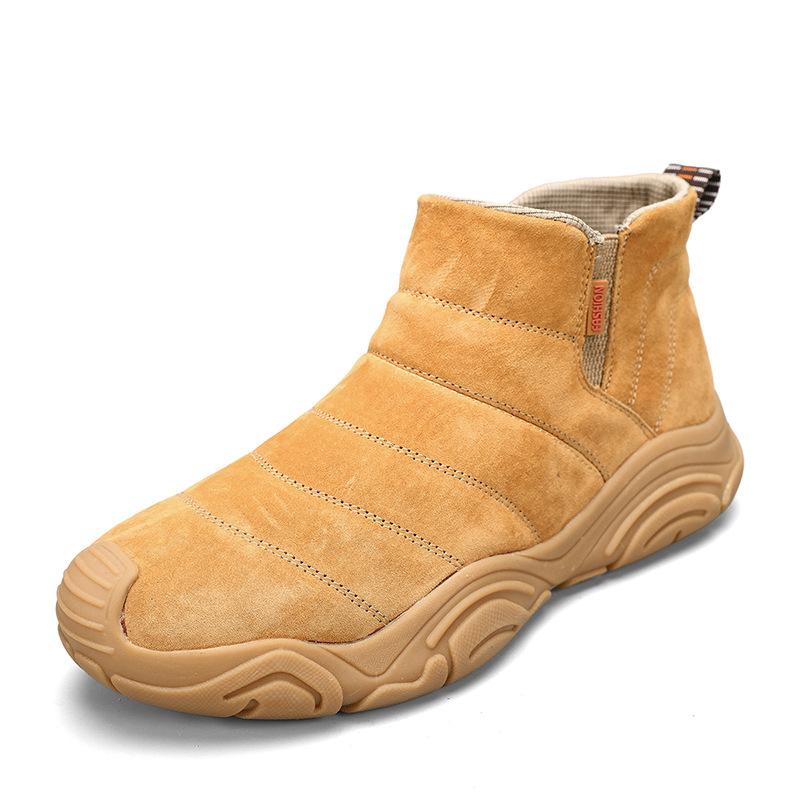 Thickened Warm Outdoor Casual Men S Leather Martin Boots 38