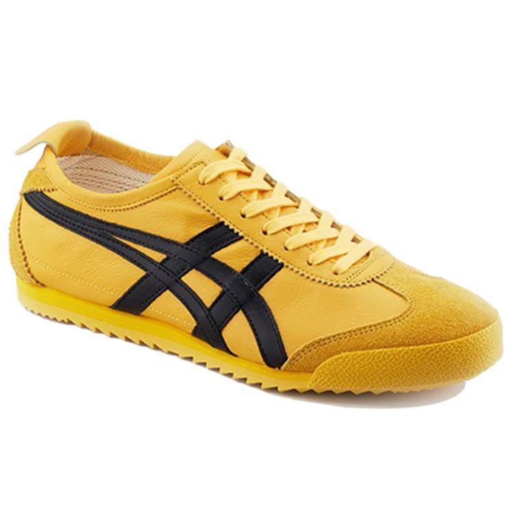ONITSUKA TIGER Mexico 66 Deluxe Kill Bill - Yellow Midsole 2023 Women Sneakers Tai-Chi-Yellow Black 1182A466-750