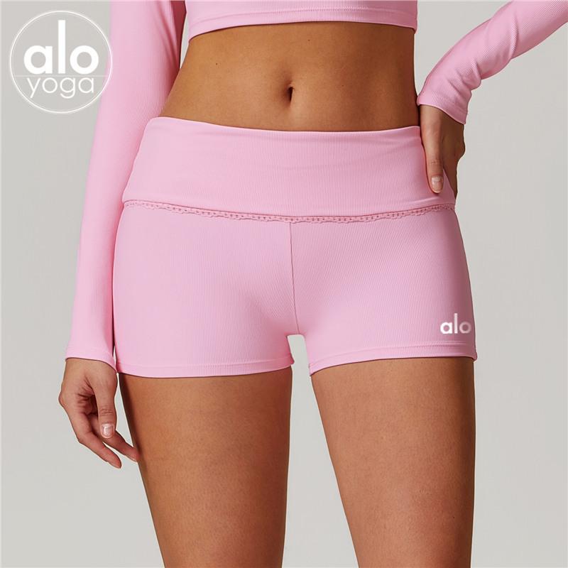 Prada Damen High-Waist Yoga Schlankmachende Weitbeinige Hosen & Spitze Fitness Set