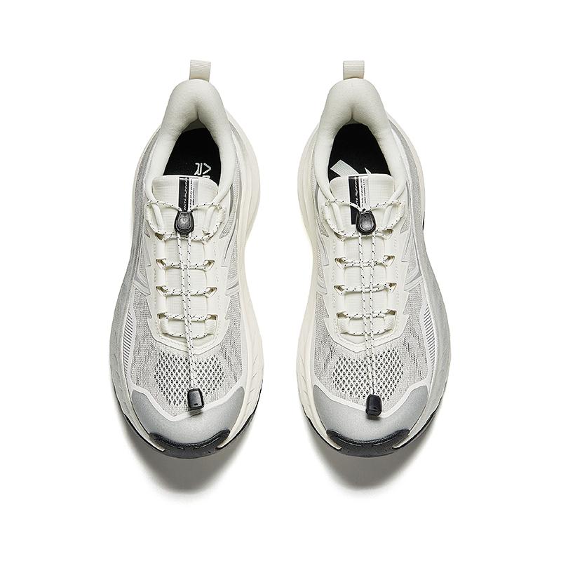New Anta Low Top Running Shoes Men's Ivory White 912435505-2