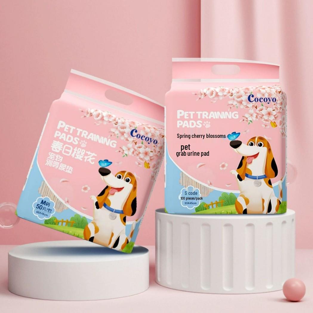 Cocoyo Cherry Blossom Пеленки и подгузники для домашних животных - Впитывающие гигиенические подгузники для собак и кошек