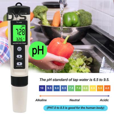 PH Meter Digital Water Quality Tester High Accuracy Waterproof Battery Powered Portable Drinking Water PH Tester Pen