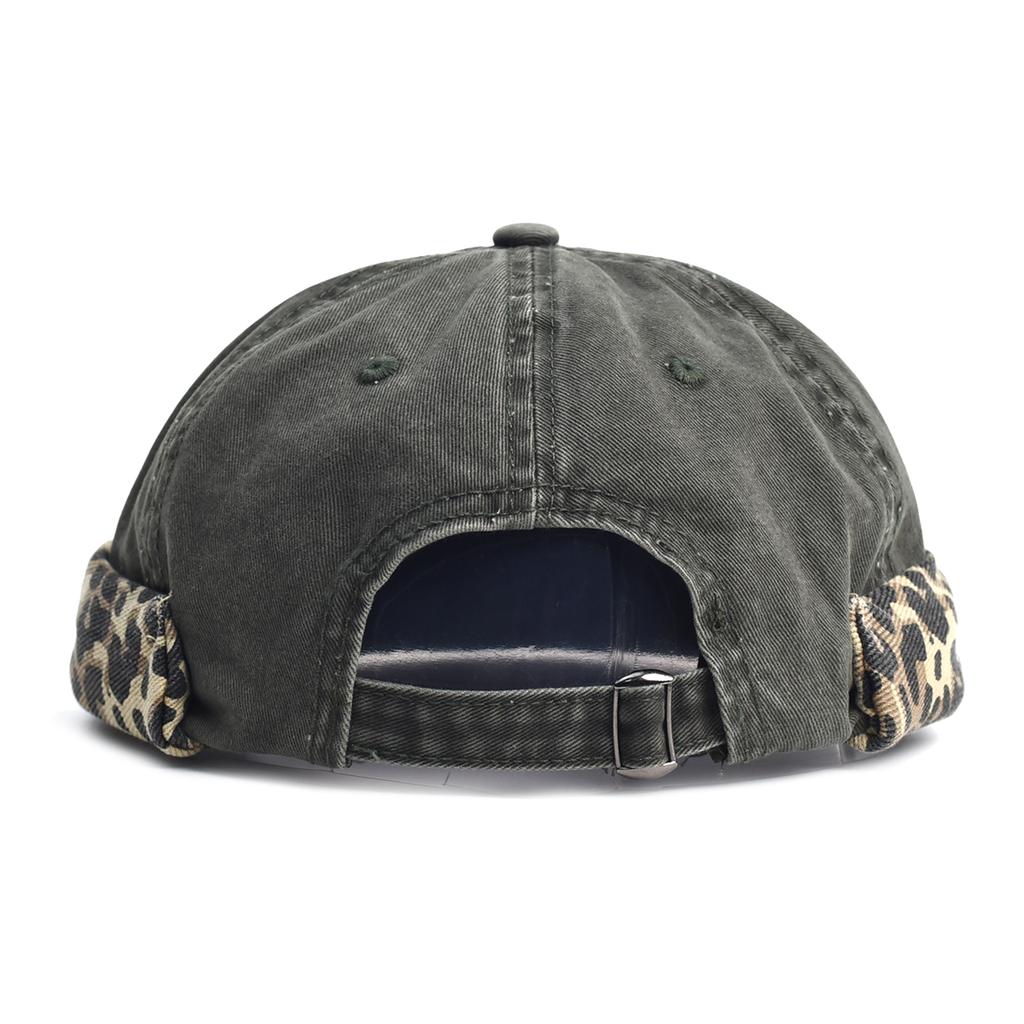 Washed Docker Beanie Brimless Cap Hat Without Visor Solid Color Retro Vintage Street Style Spring Autumn Outdoor Gorras