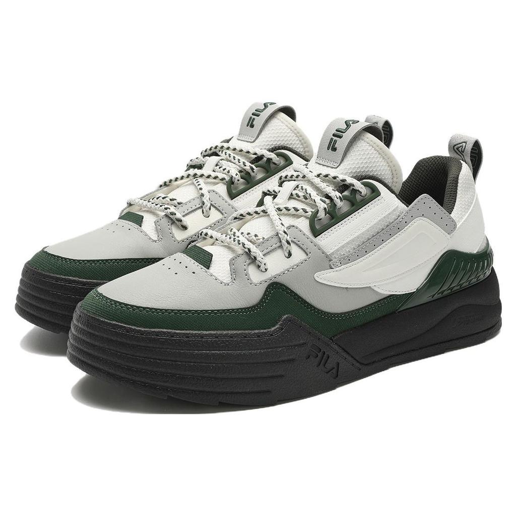 FILA Pala Versatile Comfortable Simple Low-Top Sneakers Men Sneakers White Green F12M341224FSG
