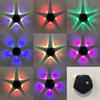 1PC RGB Rechargeable Cat Eye Ambient Light Motion Sensor Night Light Magnetic Wall Lamp for Bedroom Hallway Stairs Decor