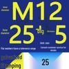 Heavy-Duty Galvanized Metal Flat Washers: Thickened Iron Rings M4 M5 M6 M8 M10