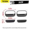 TESIN Car Door Handle Bowl Decoration Cover Stickers for Suzuki Jimny 2007-2012 2013 2014 2015 2016 2017 Exterior Accessories