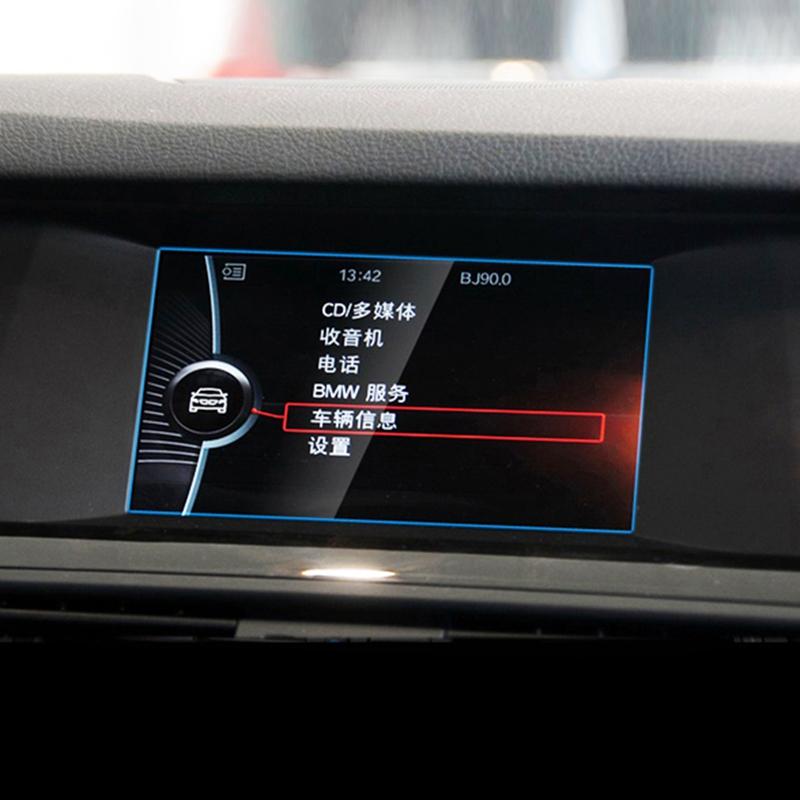 Автомобильные аксессуары, навигационный экран, защитная пленка из закаленного стекла, пленка для ЖК-экрана для BMW F07 F10 F11 F18 5 Serie 6.5inch 141X80mm