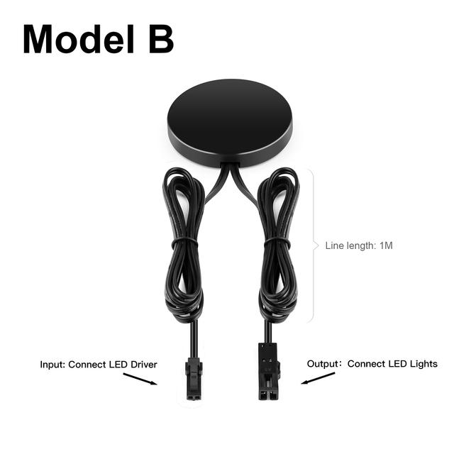 

DC12V 5A за деревом, беспроводной датчик человека, переключатель «сделай сам», винный шкаф, зеркало, светодиодный ночник для ванной комнаты, кухни, туалета 12V 5A
