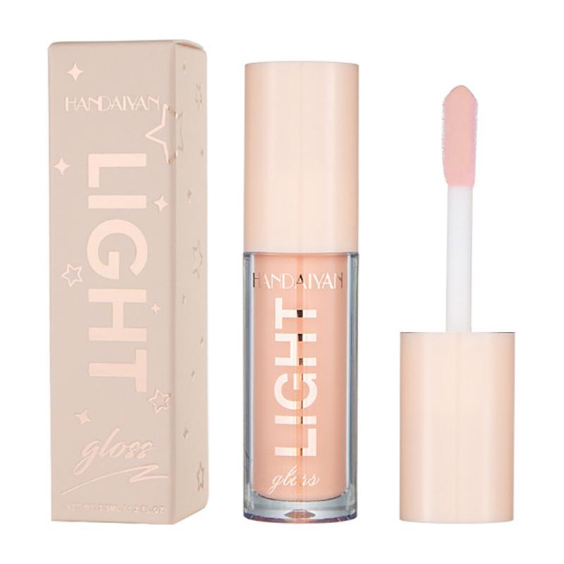 Handaiyan Lip Gloss Sexy Plump Glitter Crystal Jelly Red Nude Lipstick Liquid Waterproof Moisturize Oil Lipgloss Makeup