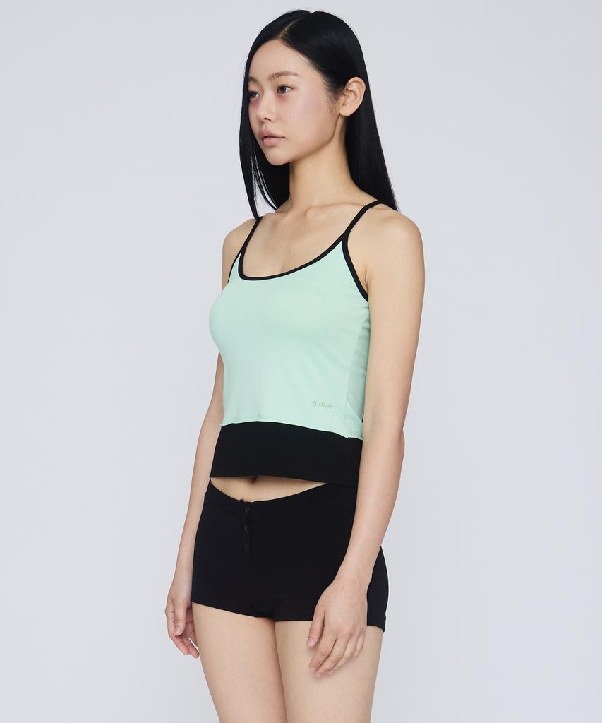 Gimeo Layered Tank Top Mint