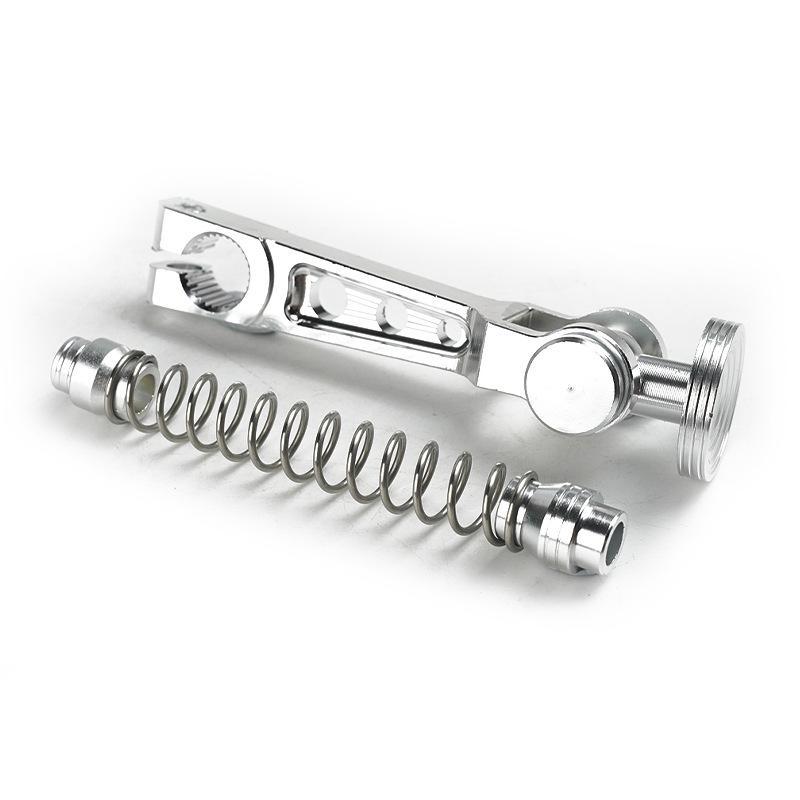 New 1Set Motorbike Accessories Cnc Brake Arm Kit With Spring Alloy Universal Modified Motorcycle Rocker Arm Bracket