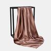 90Cm Solid Colors Neckerchief Hijab Scarf For Women Silk Satin Headband Hair Scarves Female Square Shawls Head Scarfs For Ladies