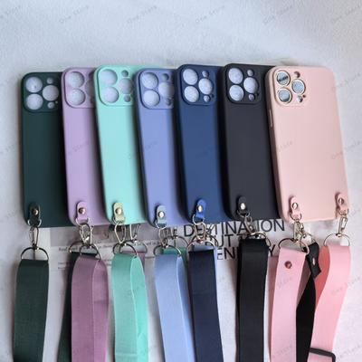 Umhängekette mit Band Lanyard Seil Weiche Flüssigsilikonhülle für Motorola Moto Edge 60 Fusion 60Pro 60S Stoßfeste Hülle