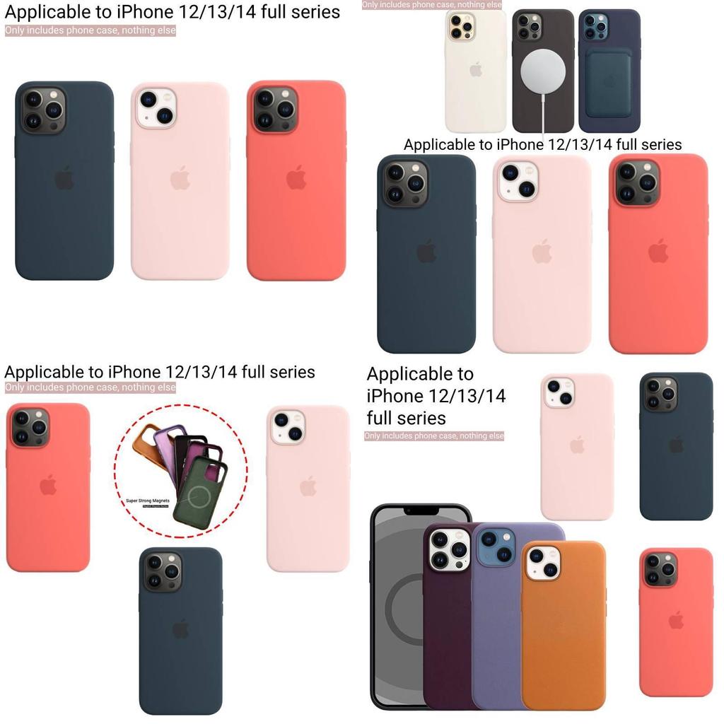 Iphone13 Liquid Silicone Official Magsafe Apple 13 Promax Magnetic Animation Case