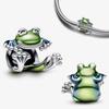 Glow Gold Firefly Charm Green Frog Deer Bead 925 Silver Bracelet DIY Gift 3mm Forest Theme Birthday Present