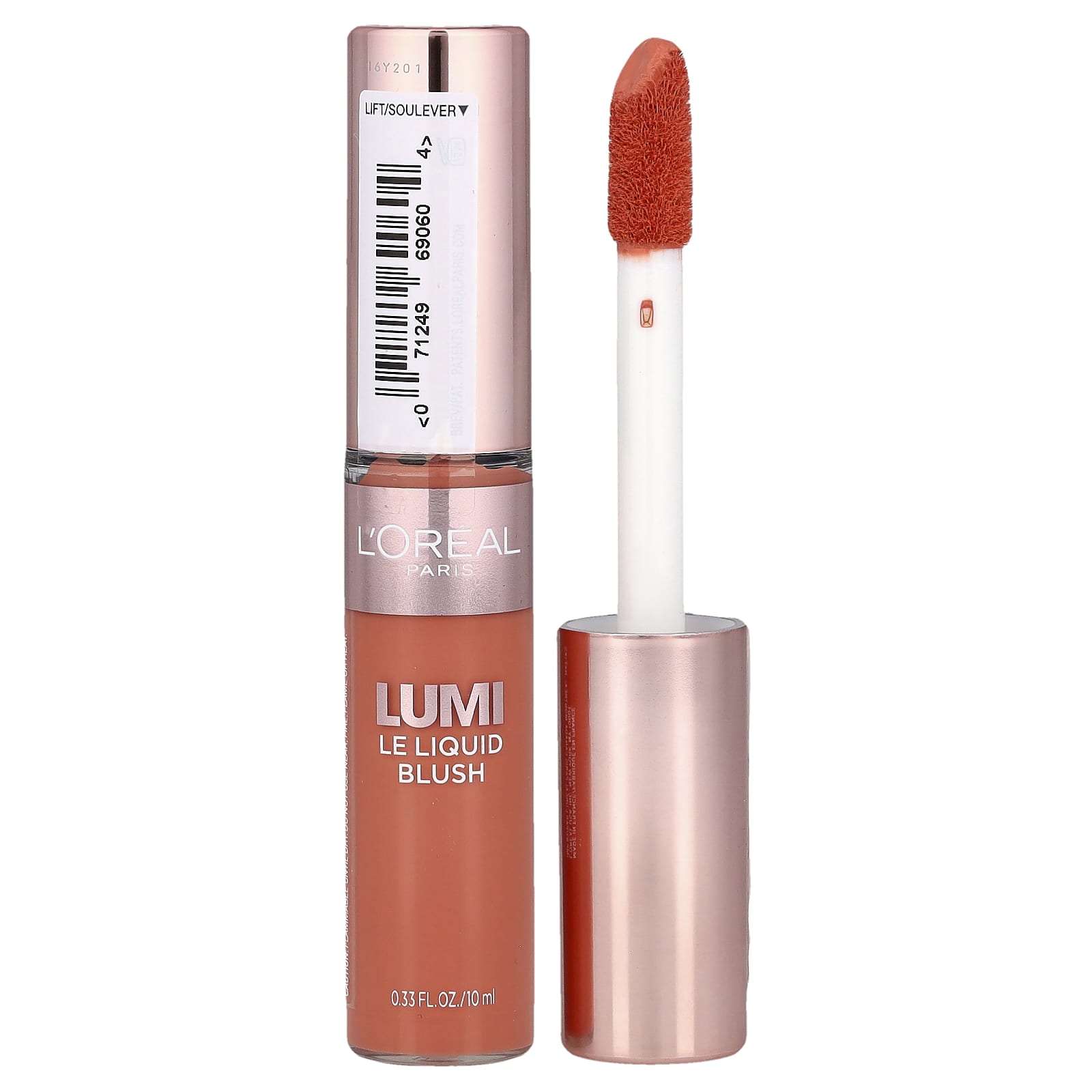 

L Oréal, Lumi, Жидкие румяна, 610 Dewy Rich Coral, 10 мл(0.33 жидких унции)