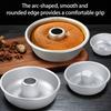 Practical Doughnuts Shape Baking Pan With Nonstick Coating Fixed Bottom Dessert Baking Tool Ideal For Home And Bakery Use