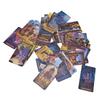 78 cartes de tarot du pays des merveilles, outil de divination, papier couché, jeu de société anglais pour débutants