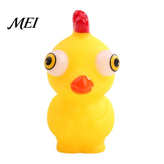 Animal Stress Relief Toy Popping Eyes Squeeze Toy, Cartoon Sensory Focus Aid Hand Relaxation Fidget Party Favors