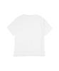 HIGH SCHOOL DISCO Round Collar Ribbon Pocket Blouse_White