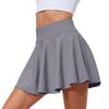 Gonne-pantalone sportive tinta unita con tasca per telefono, per tennis, golf e yoga
