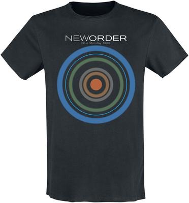 Blue Monday New Order T-Shirt Men Women Vintage Metal Rock Band Graphic Tee 100% Cotton Summer Streetwear Top