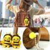 1/3/5PCS 12cm Bee Festival Plush Doll Animation Bee Festival Activity Decoration Gift Cute Plush Small Pendant Plush Bee Doll