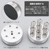 aleawol Large Speaker Insulators, Set of 4, Aluminum Spring Speakers, 45mm Diameter x 40mm Height, Improves Audio Quality, Anti-Vibration, Double-Side