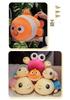 Adorable Crab Clownfish Hug Pillow: Plush Turtle Toy & Comfort Doll