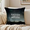 Band Alternative CCatfish and the BBottlemen Cushion Cover Pillowcase Antidustmite Living Room Sofa Decor Cushion Room