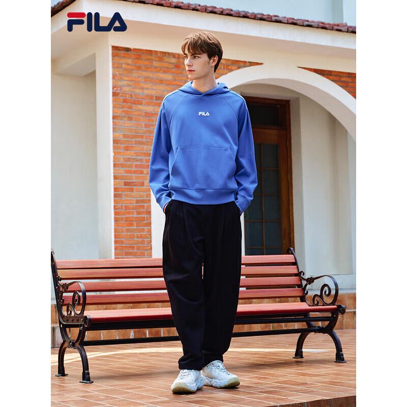 FILA Unisex 2025 Winter Hooded Knit Sweatshirt