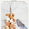 Pet Bird Chew Toy Natural Corncob Wood Beads for Cockatiel Conure Cockatoos Teeth Grinding Perfect for Cage Bird