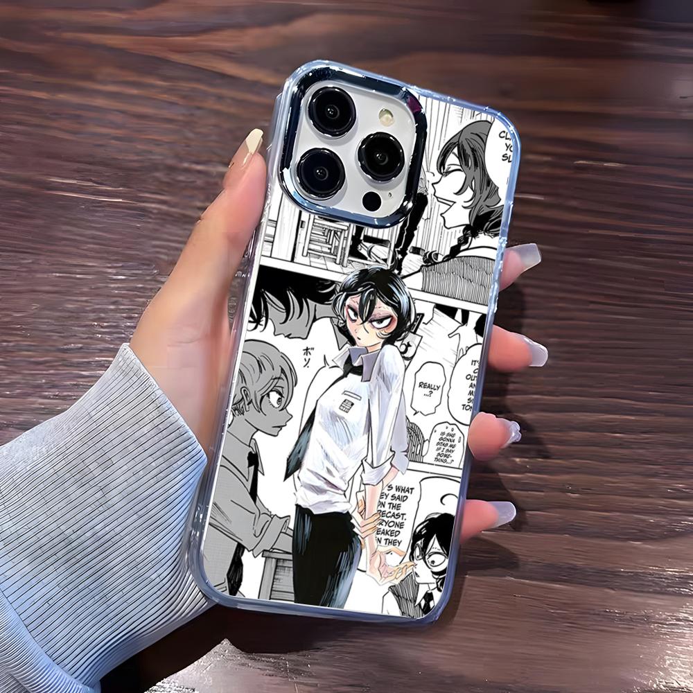 Anime SANDA Phone Case For IPhone 17 Pro Max 16 15 14 Pro Max IPhone 13 Pro Max 11 Plus Transparent Cover