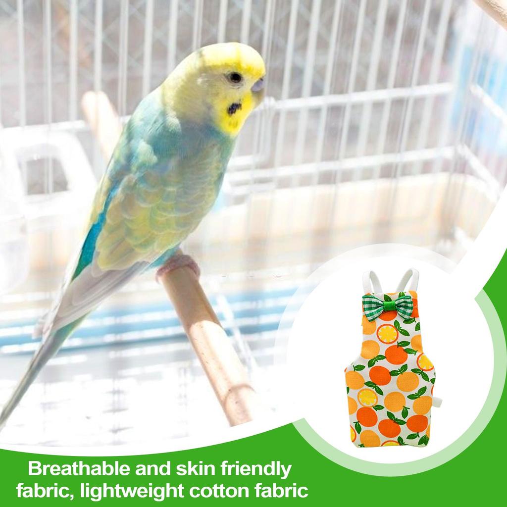 1pcs Bird Diapers Parrot Nappy Bird Clothes Breathable Washable Animals Clothing For Parakeet Budgerigar Canary Macaw for Bird