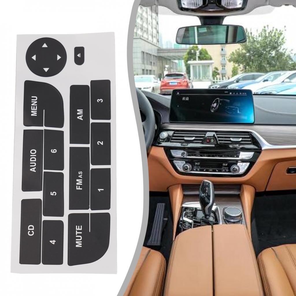 Radio Button Repair Decals Auto Parts CD Keys Decoration