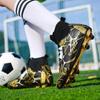 32-46 Football Shoes High-top Outdoor Men's Long Nail Sports Football Boots Large Size Youth Sports Football Boots Children Football Boots