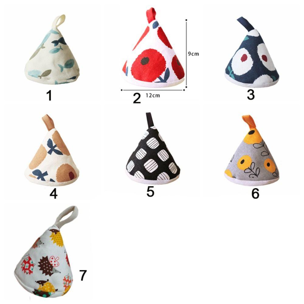 Insulation Anti-Scalding Pot Triangle Hat Cloth Cover Pot Holder Enamel Pot Pot Handle  Kitchen