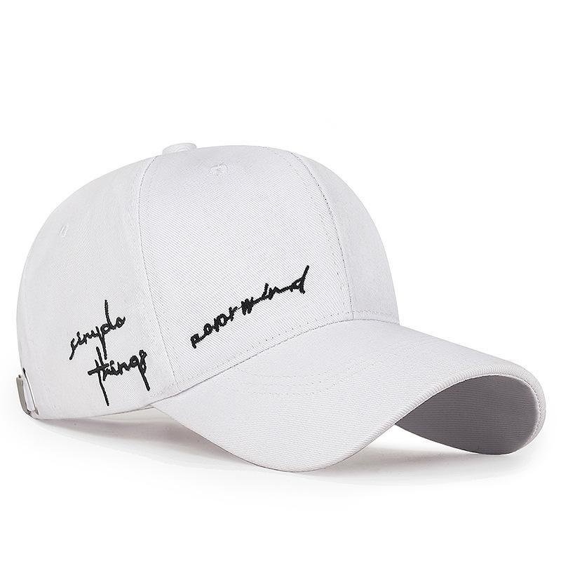 A Versatile Baseball Cap with Embroidered Letters A Sports Sunshade A Street Student Baseball Cap