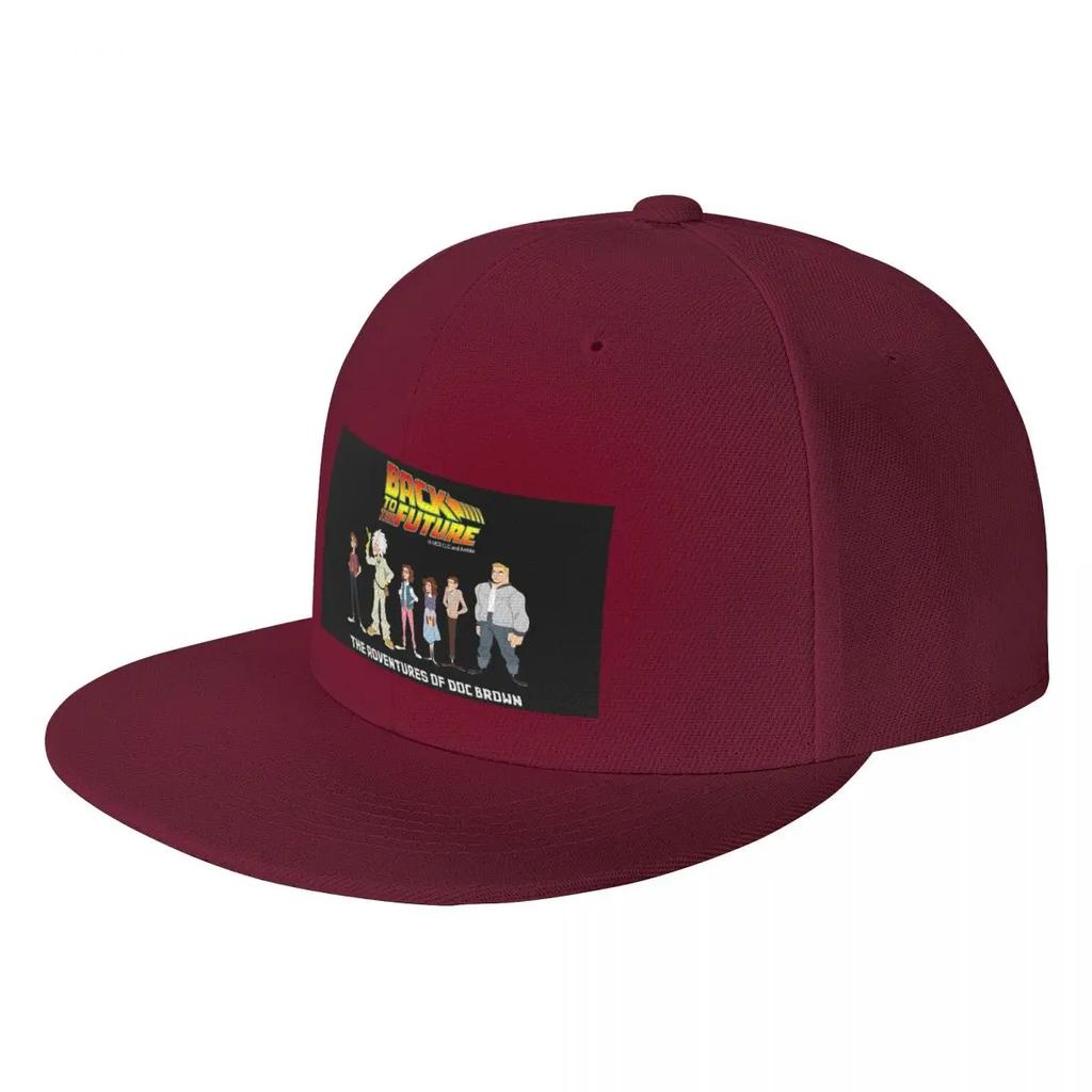 Retro Back To The Future Cap Fashion Casual Baseball Caps Adjustable Hat Hip Hop Summer Unisex Baseball Hats