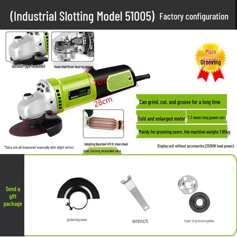 Adjustable Speed High-Power Electric Grinder and Polisher