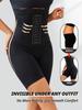Flarixa Women Super High-Waisted Faja Shaperwear Bottom Waist Trainer Panty Strong Postpartum Tummy Control Panties Butt Lift Body Shaper Underwear