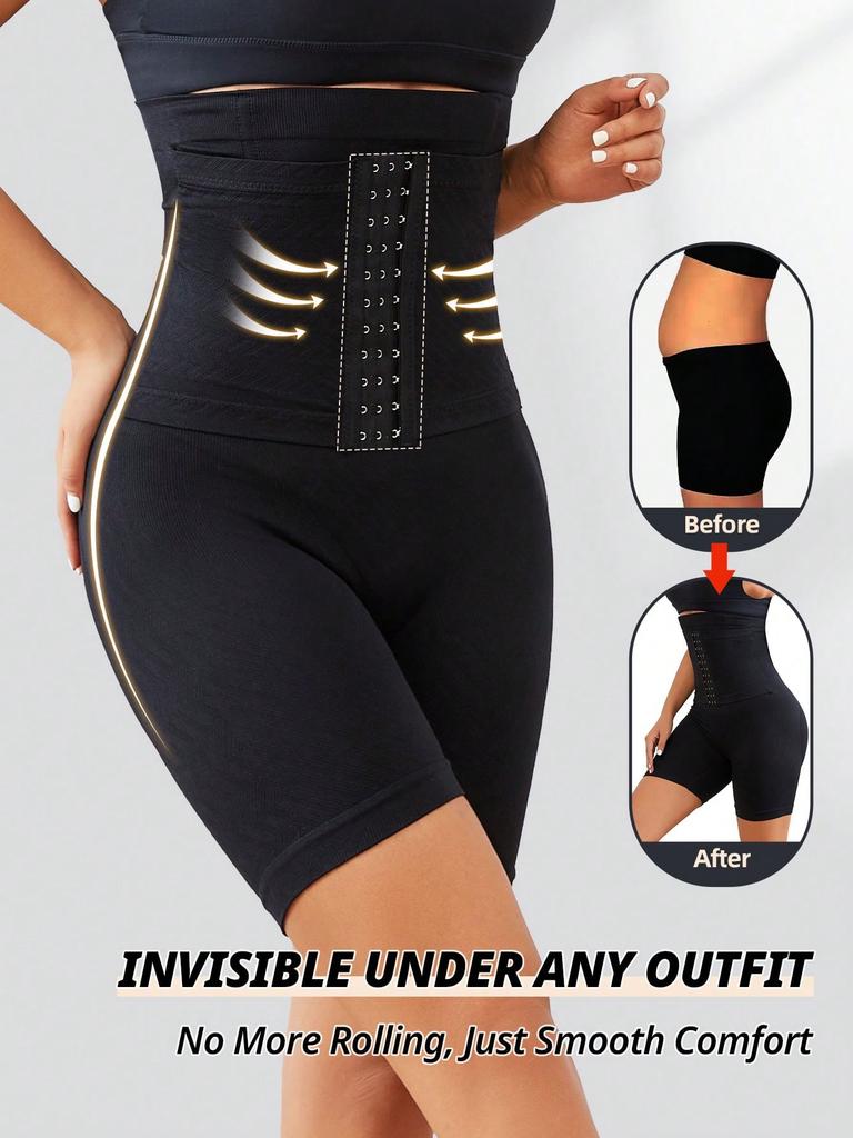 Flarixa Women Super High-Waisted Faja Shaperwear Bottom Waist Trainer Panty Strong Postpartum Tummy Control Panties Butt Lift Body Shaper Underwear