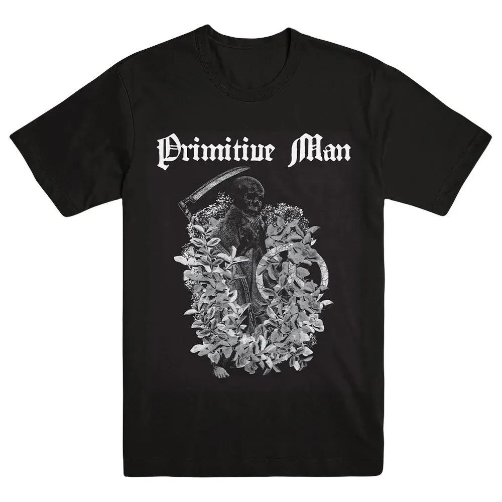 Unisex Short Sleeve Crew Neck Cotton T Shirt Primitive Man Soldier XXXL