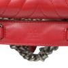 LOUIS VUITTON Chain tote New Wave Shoulder Bag leather Red Women M51930 Used