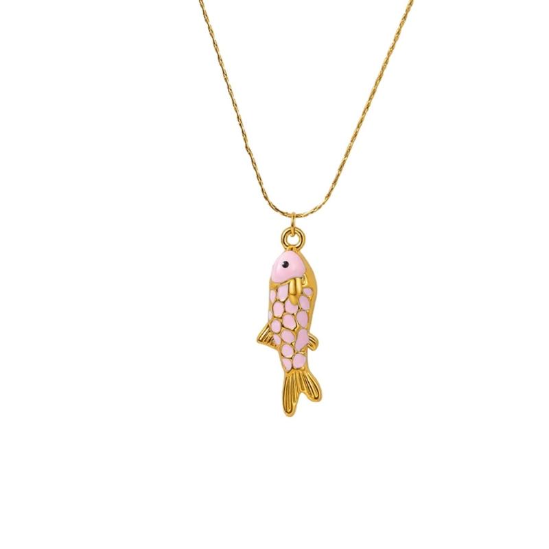Anhänger-Halskette mit verstellbarer 40cm + 5cm Kette, Goldfarbene Umrandung und Schlanker Tägliches Schmuckstück als Akzent für Outfits