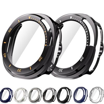 Pouzdro pro Samsung Galaxy Watch 8 Classic Příslušenství Ochranné sklo na displej Nárazník Galaxy Watch 8 Classic 46mm PC kryt